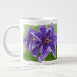 Taza De Café Gigante Clematis