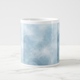 Taza De Café Gigante Cloud Nine Textures Calm Mug
