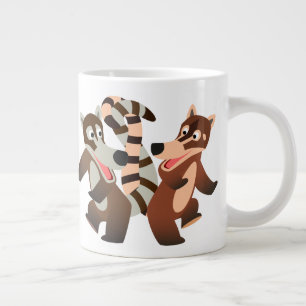 Taza De Café Gigante Coatimundis, Personalizado de danza cuta