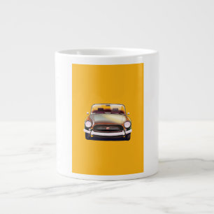Taza De Café Gigante Coche clásico antiguo