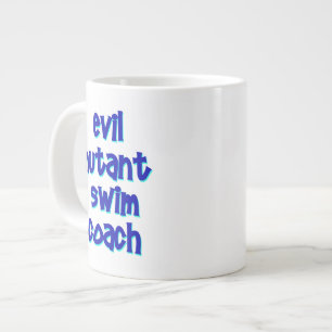 Taza De Café Gigante Coche malvado de la nadada del mutante