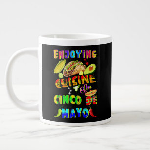 Taza De Café Gigante Cocina De Cinco De Mayo