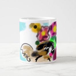 Taza De Café Gigante Cocker spaniel king charles 