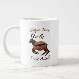 Taza De Café Gigante Coffee Bean Spirit Animal