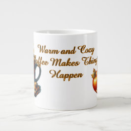 Taza De Café Gigante Coffee Makes Things Happen