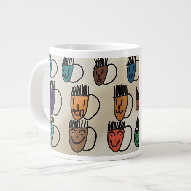 Taza De Café Gigante Coffee Mug (Izquierda)