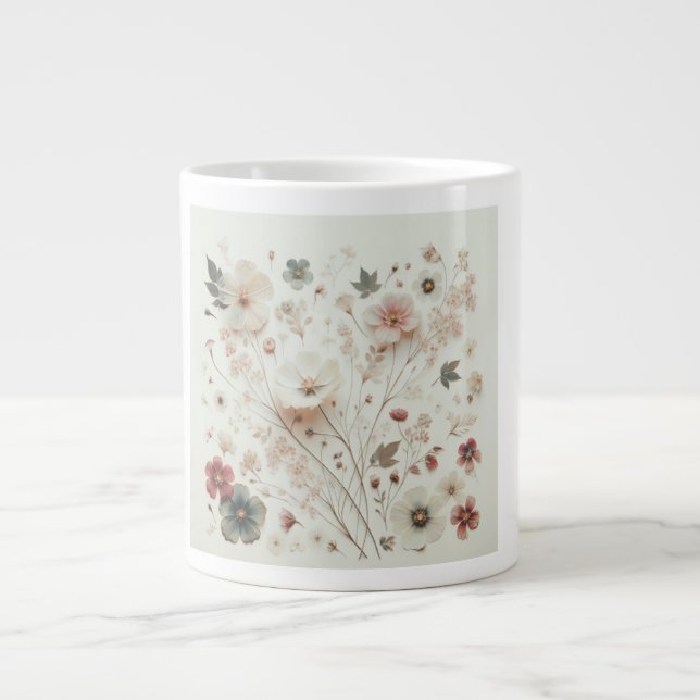 Taza De Café Gigante Coffee Mug, Cacao caliente (Frente)