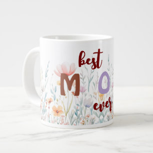 Taza De Café Gigante Coffee Mug del Día de la Madre