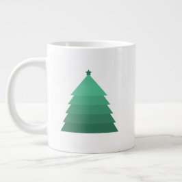 Taza De Café Gigante Coffee Mug gigante de árbol de Navidad