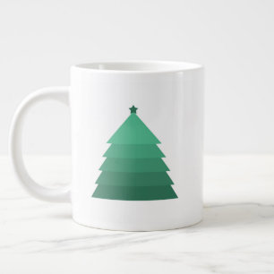 Taza De Café Gigante Coffee Mug gigante de árbol de Navidad