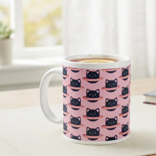 Taza De Café Gigante Coffee Mug gigante de gato planetario