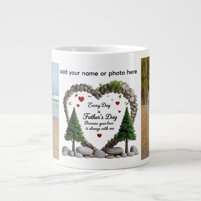 Taza De Café Gigante Coffee Mug personalizado (Frente)