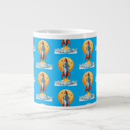 Taza De Café Gigante cohete