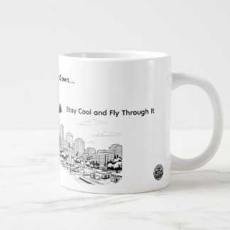 Taza De Café Gigante Cold Brew Cruiser – Cuando la Vida se Derrite Mant