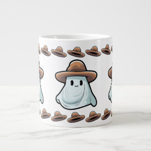 Taza De Café Gigante Colección de Halloween Baby Boo Cowboy Ghost