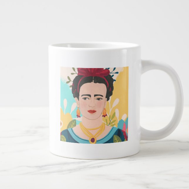 Taza De Café Gigante Colección de jardines de Frida (Derecha)