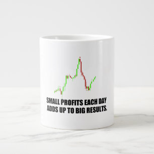 Taza De Café Gigante Colección Forex Trader 5