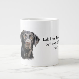 Taza De Café Gigante Colección Lab Life : Impulsado por Love & Dop Hair