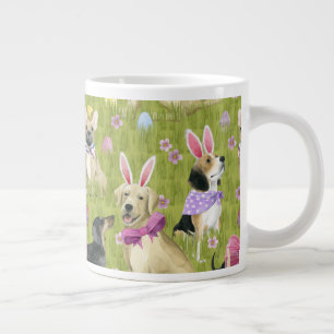 Taza De Café Gigante Colección Puppy Easter