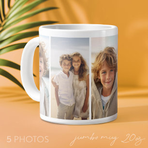 Taza De Café Gigante Collage de fotos de la columna 5 - Cuadrícula mode