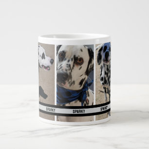 Taza De Café Gigante Collage de fotos Mascota personalizado para teléfo