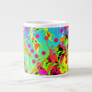 Taza De Café Gigante Collage de Vine Ripe