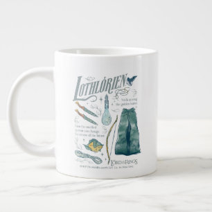 Taza De Café Gigante Collage Gráfico de Acuarela LOTHLORIEN™