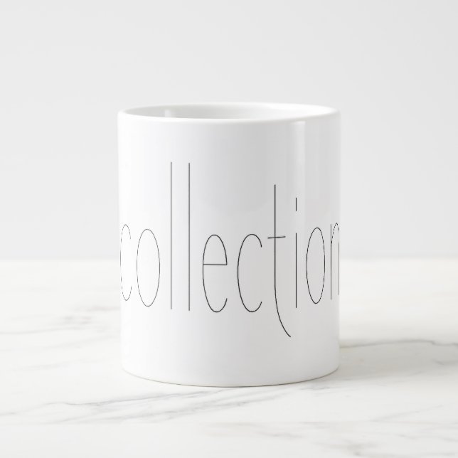 Taza De Café Gigante Collection (Frente)