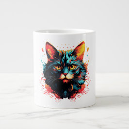 Taza De Café Gigante Color cat