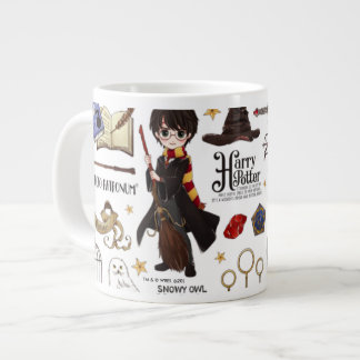 Taza De Café Gigante Color de agua mágico HARRY POTTER™