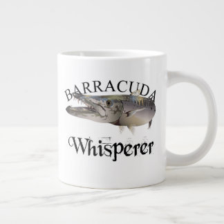 Taza De Café Gigante Color de la luz del sabio Barracuda
