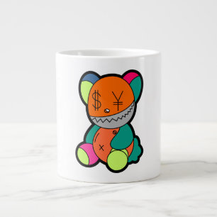 Taza De Café Gigante Colorful bear