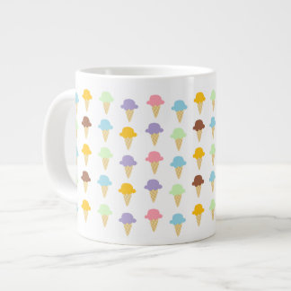 Taza De Café Gigante Coloridos Helados
