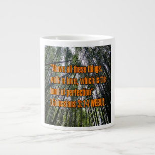 Taza De Café Gigante Colossian 3:14 WEBU Mug