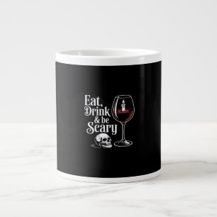 Taza De Café Gigante Come Bebe Y Sé Divertido Y Atractivo Con Esta Cita