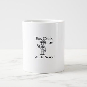 Taza De Café Gigante Come Bebe Y Sé Espantoso Estilo Estético De Hallow