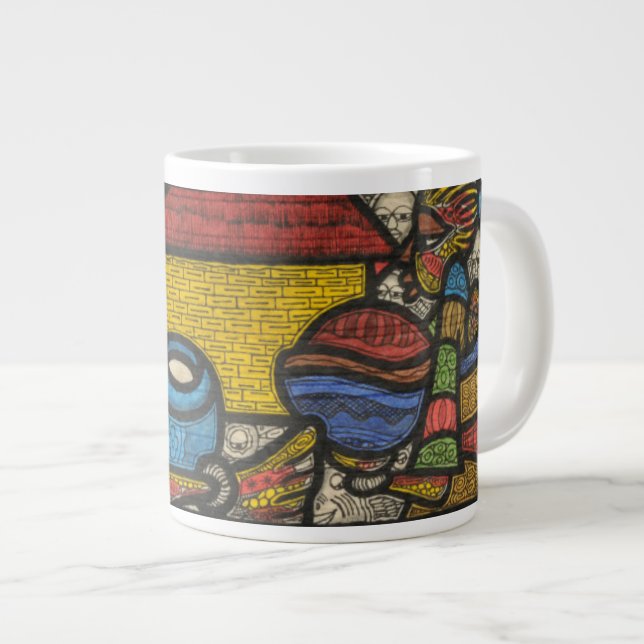 Taza De Café Gigante Comercio (Derecha)