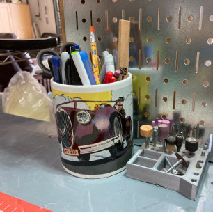 Taza De Café Gigante Cómic de Hot Rods & Carreras Cars, 1952