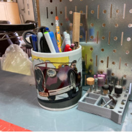 Taza De Café Gigante Cómic de Hot Rods & Carreras Cars, 1952