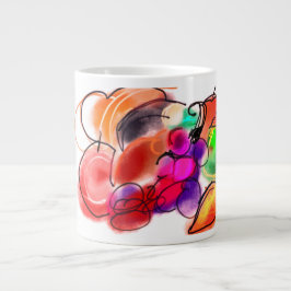 Taza De Café Gigante comida de Acción de Gracias