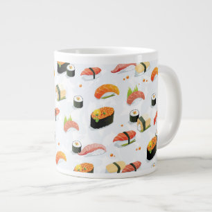 Taza De Café Gigante Comida japonesa: Modelo del sushi