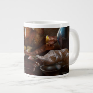 Taza De Café Gigante Comida - Un tributo a Rembrandt - Manzanas y Panec