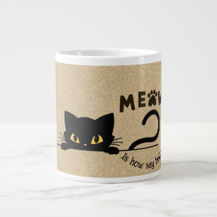 Taza De Café Gigante Cómo digo hola, Mug Especializado