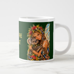 TAZA DE CAFÉ GIGANTE COMPAÑEROS DE HADAS INTERNACIONALES -AUSTRALIA