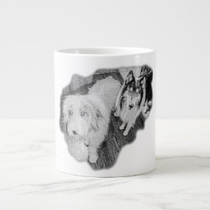 Taza De Café Gigante Compañeros shang y shine