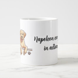 Taza De Café Gigante Complejo Napoleón Bulldog francés