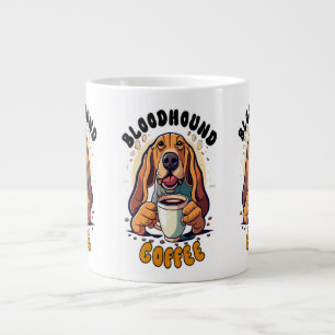 Taza De Café Gigante Cómpralo perro sangriento bebiendo café Especialid