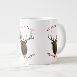 Taza De Café Gigante Compruebe esa actitud