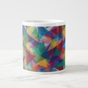 Taza De Café Gigante Con forma de triángulo