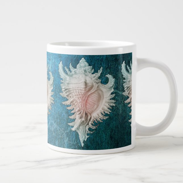 Taza De Café Gigante Conch Shell (Derecha)